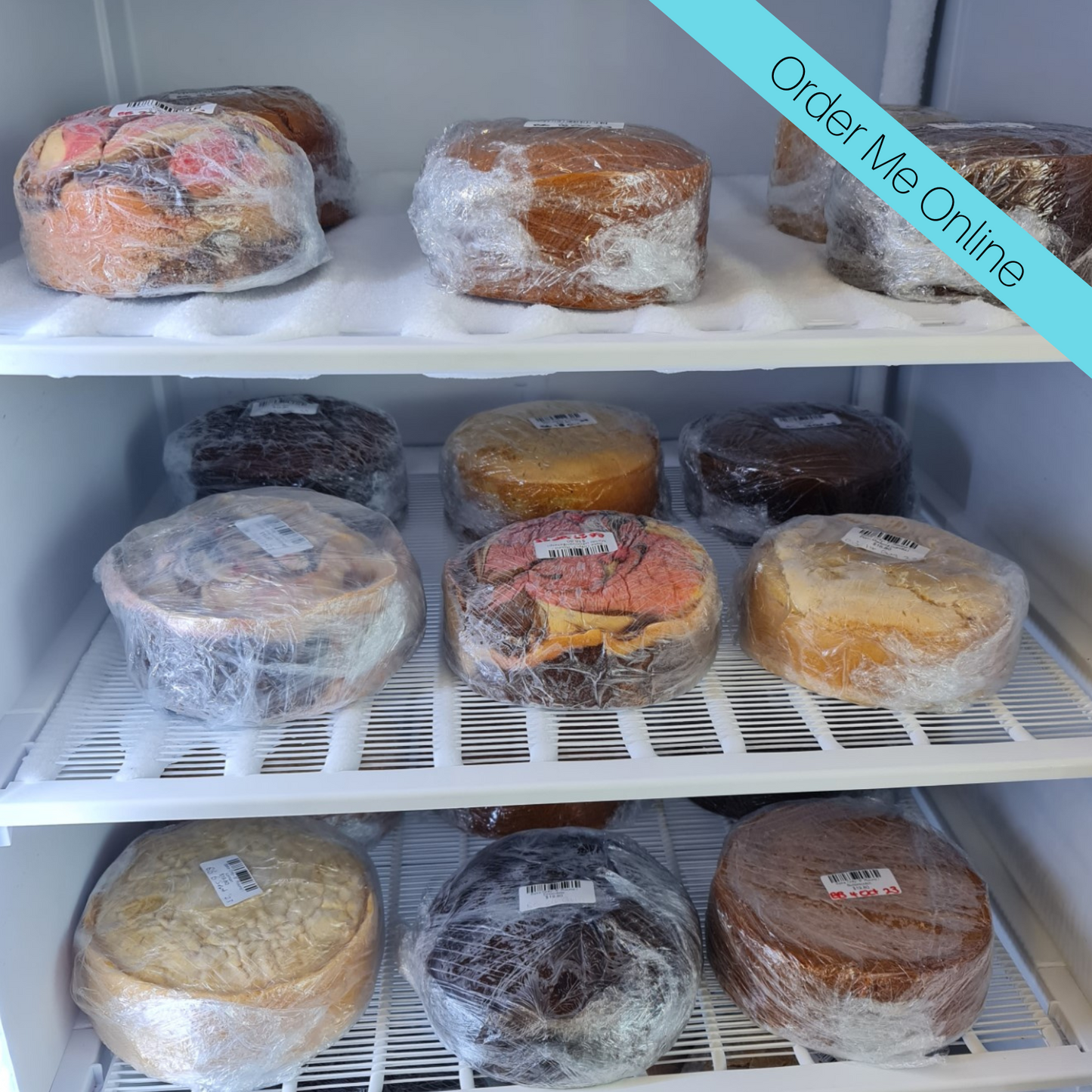 Our premade bake only cakes are now online!