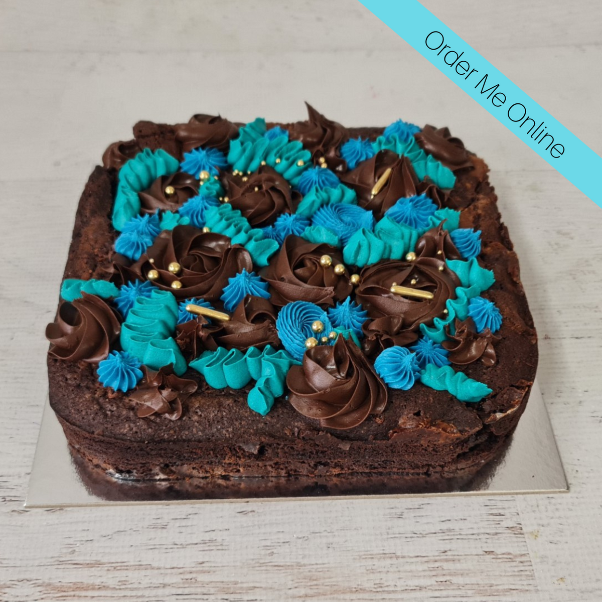 Eva Brownie Celebration Cakes Cakes and Decorating Supplies, NZ