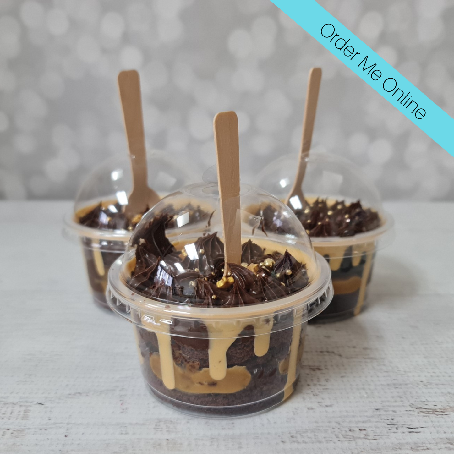 Treat Cups- Chocolate & Caramel (min order 5)