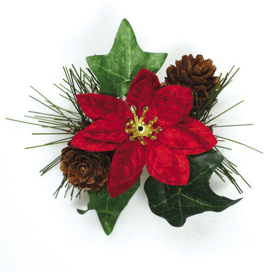 Poinsettia & Ivy Spray , General