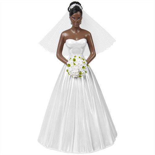 Wilton Bride- Single Afr/Am , Figurine