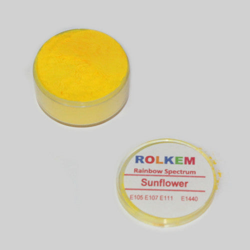 Rolkem Rainbow Spectrum Sunflower Dust , Glitters, Lustres & Dusting Powders