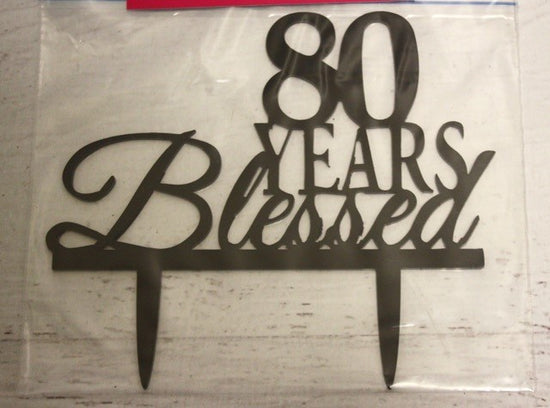 80 Years Blessed , Decoration