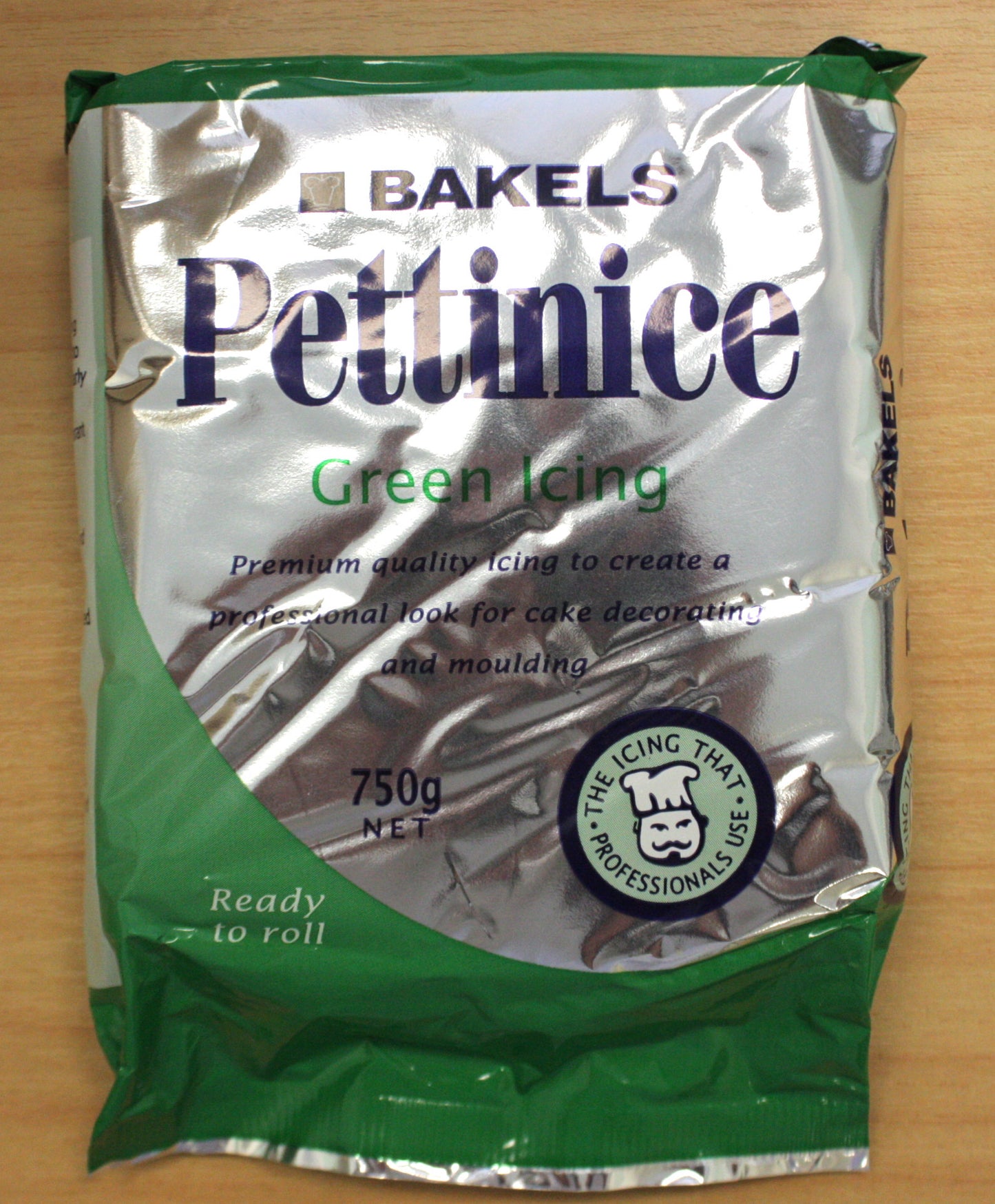 Bakels Green Fondant , Icings