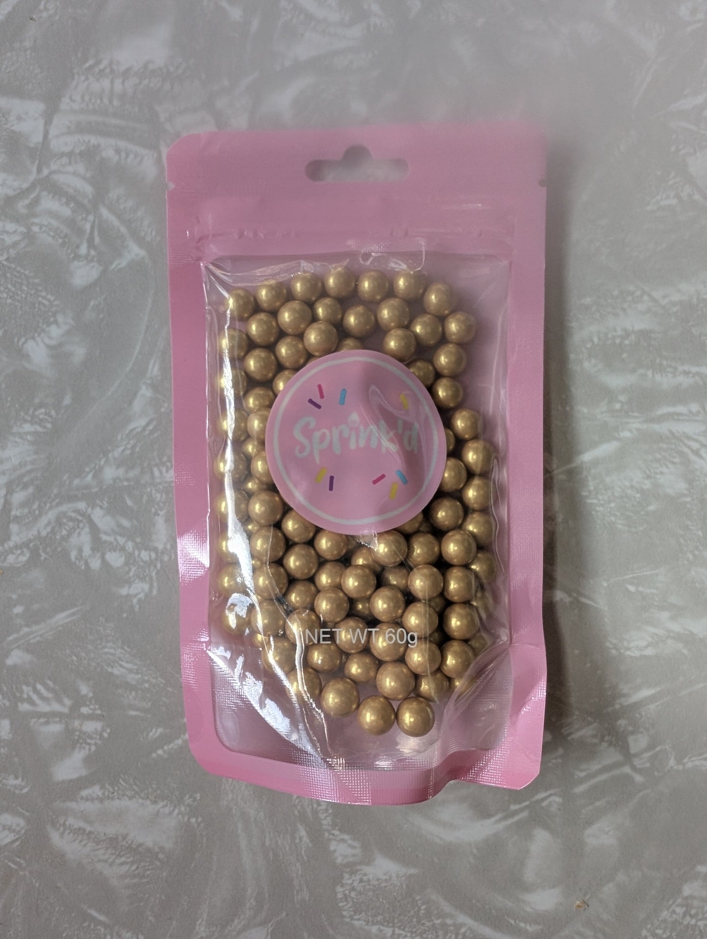 Sprink'd Gold Balls 8mm