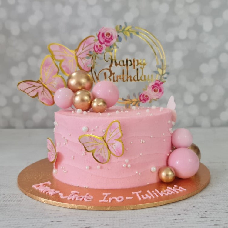 Evana Butterflies DIY Cake Kit – Celebration Cakes- Cakes and