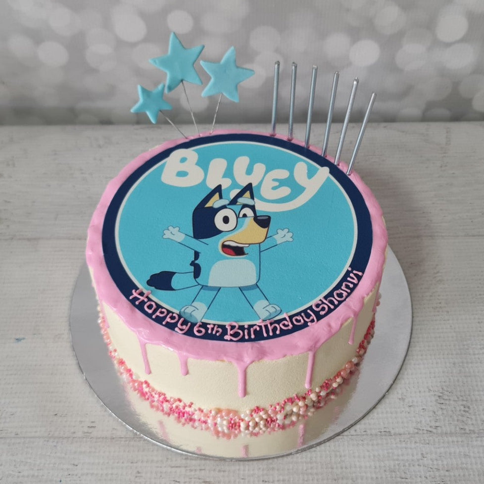 Bluey Image Cake