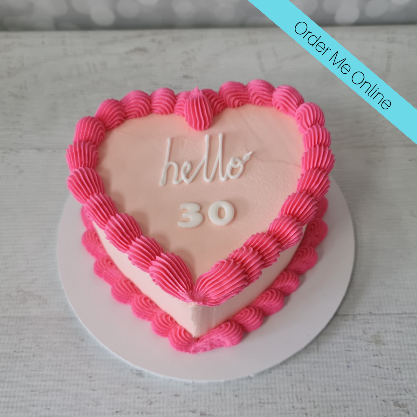 Hello Heart – Celebration Cakes- Cakes and Decorating Supplies, NZ