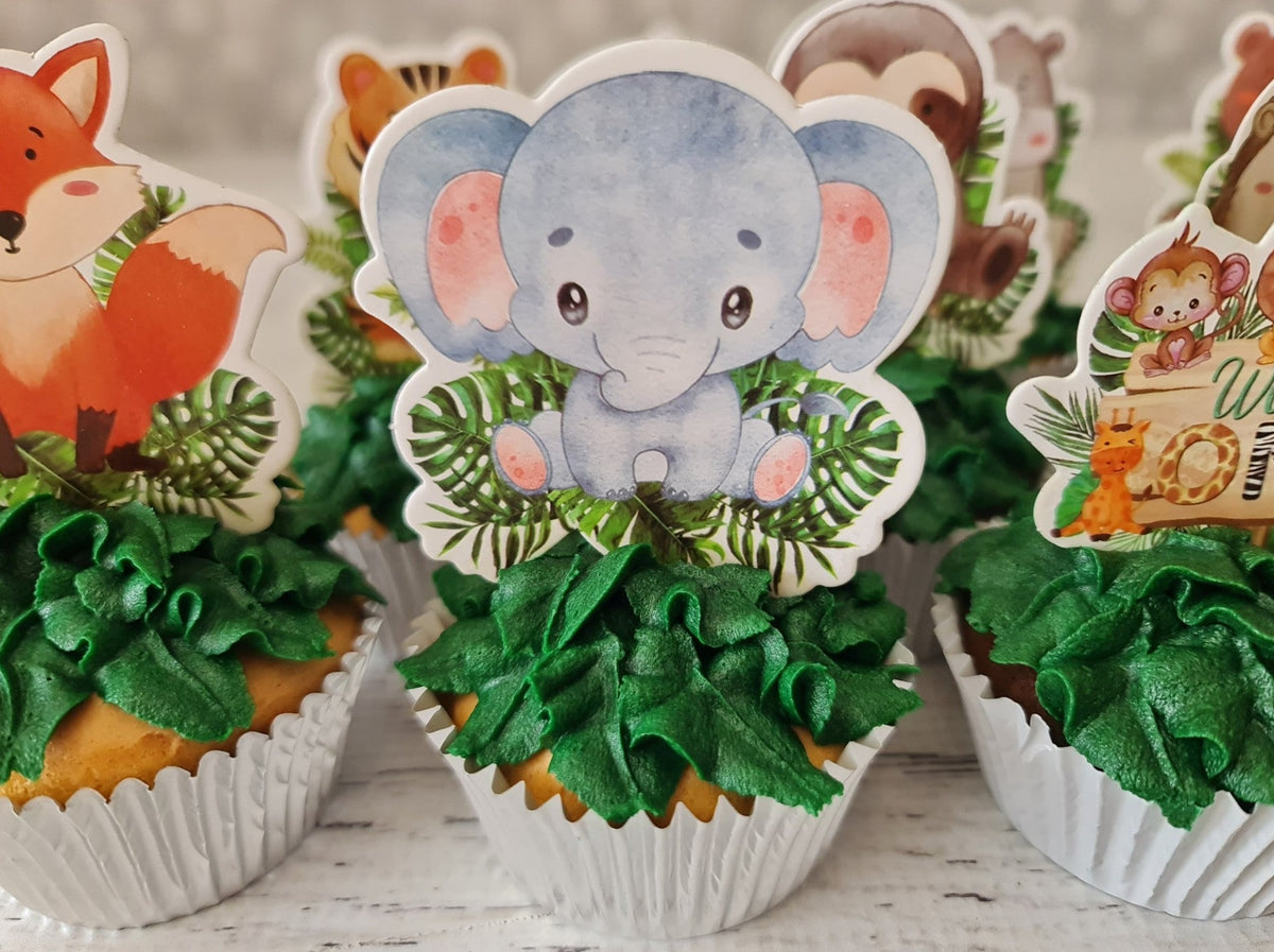 Jungle Cupcakes Celebration Cakes Cakes And Decorating Supplies Nz