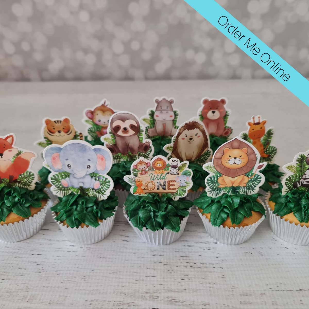 Jungle Cupcakes Celebration Cakes Cakes And Decorating Supplies Nz