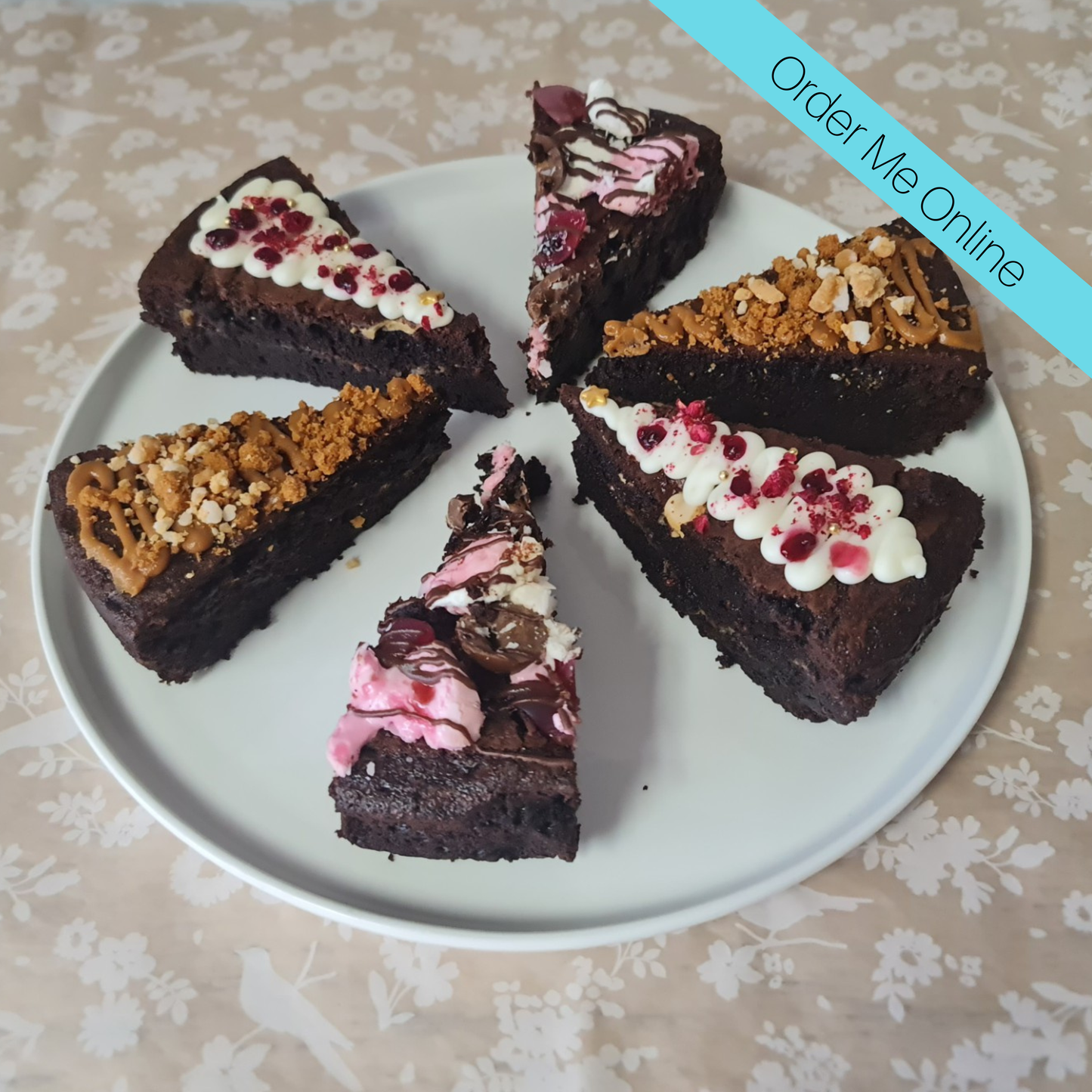 Loaded Brownie Slice or Whole Pan.