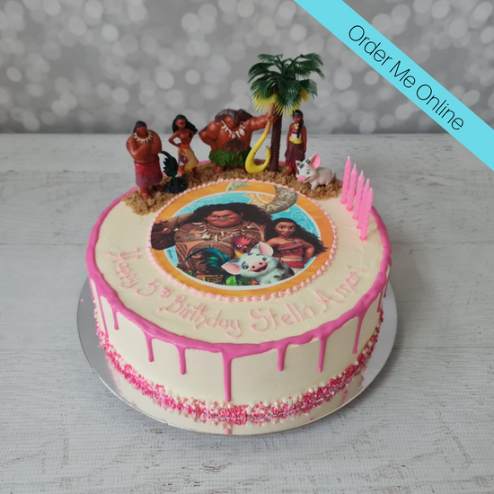 Moana Image Cake