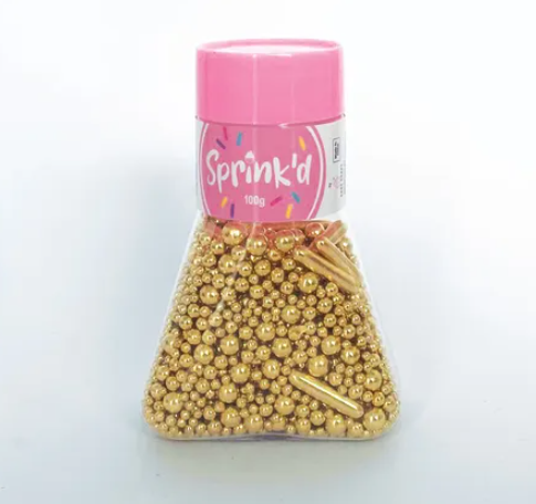 Sprink'd Metallic Mix - Gold