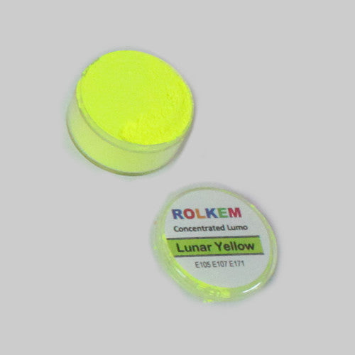 Rolkem Lunar Yellow Lumo Food Colour , icing colours