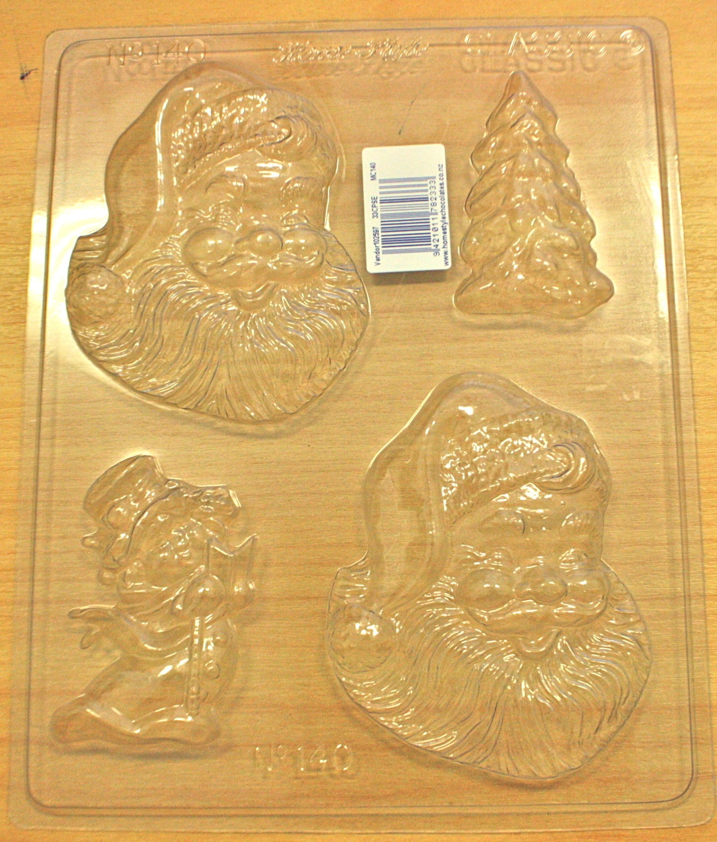 Chocolate Mould- Happy Santa , Mould