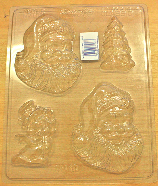 Load image into Gallery viewer, Chocolate Mould- Happy Santa , Mould
