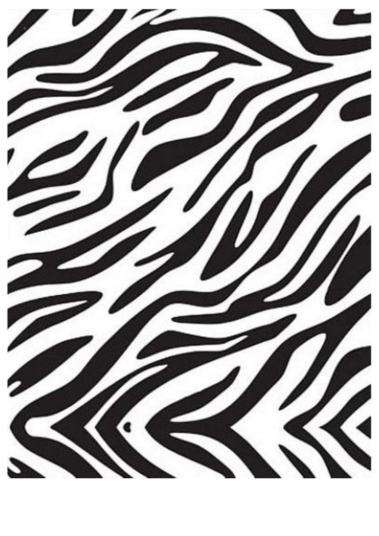 Edible Image- Zebra Sheet , Edible Image