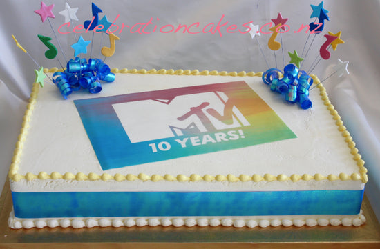 Load image into Gallery viewer, MTV , cake
