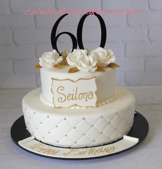 40th 50th 60th Birthday Cakes | Delivery in Gurgaon & Noida - Creme Castle
