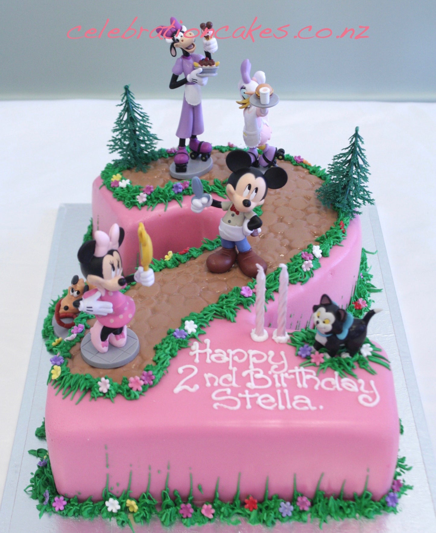Load image into Gallery viewer, Minnie Number , cake
