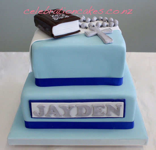 Bible cake in 2024 | Bible cake, Baby reveal cakes, Birthday cake toppers