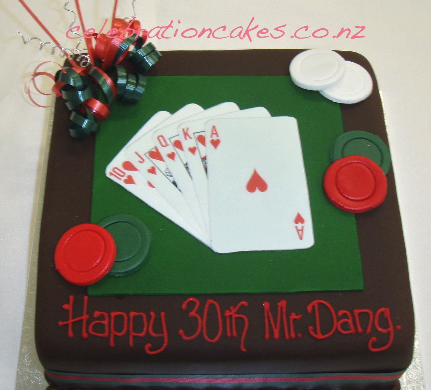 Poker Cake For 50Th Birthday  CakeCentralcom