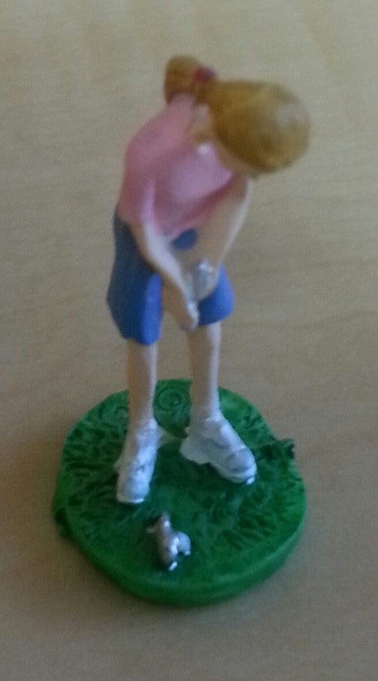 Mini Lady Golfer , Decoration