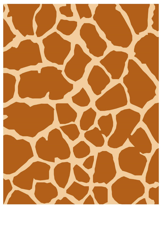 Edible Image- Giraffe Print , Edible Image
