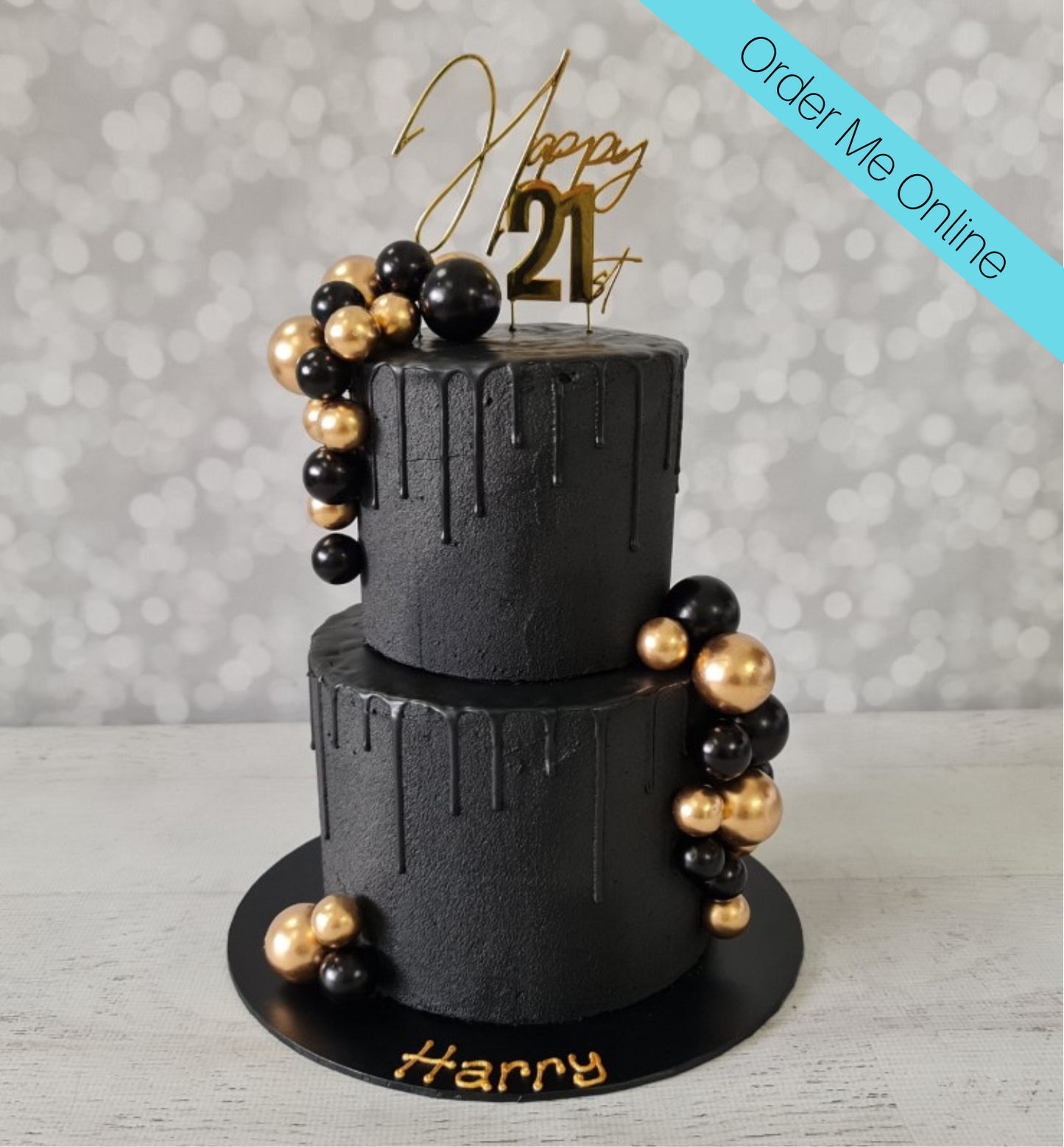 21st Birthday Cake - Buy Online, Free UK Delivery — New Cakes