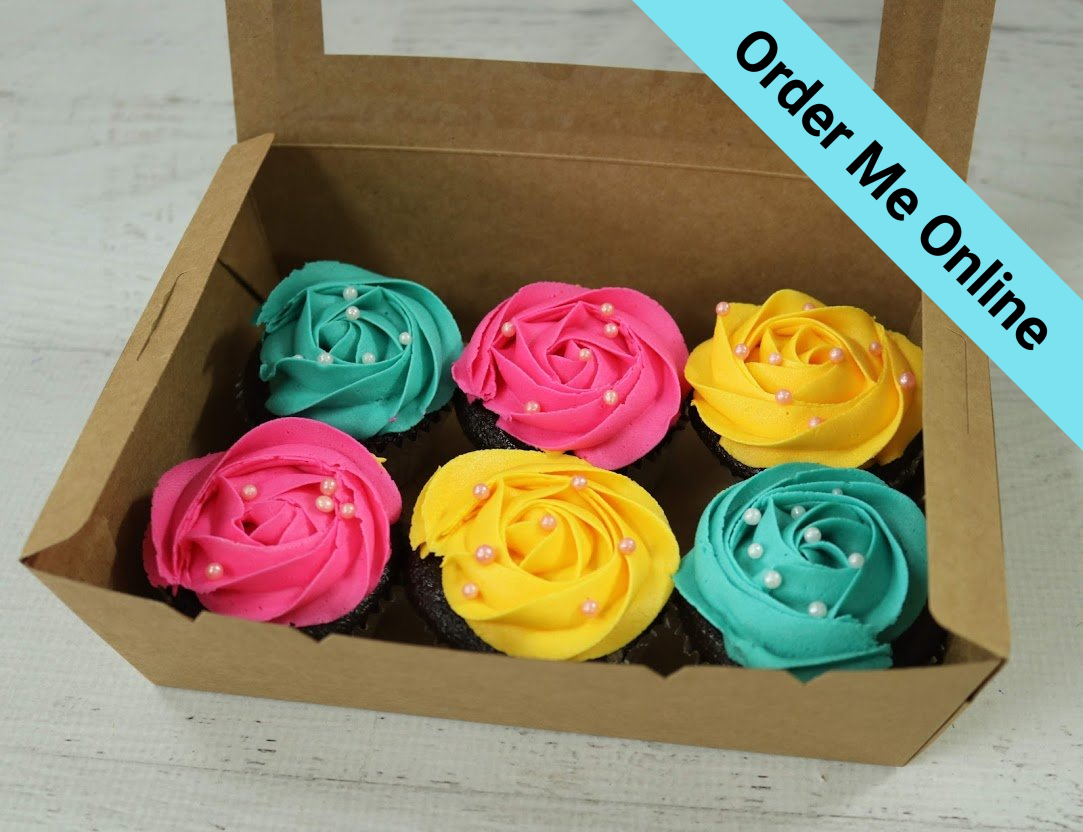 Tropical Cupcakes Boxed