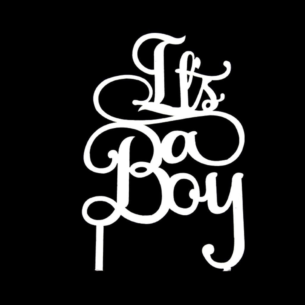 Load image into Gallery viewer, &amp;quot;It&amp;#39;s A Boy&amp;quot; Topper , Decoration
