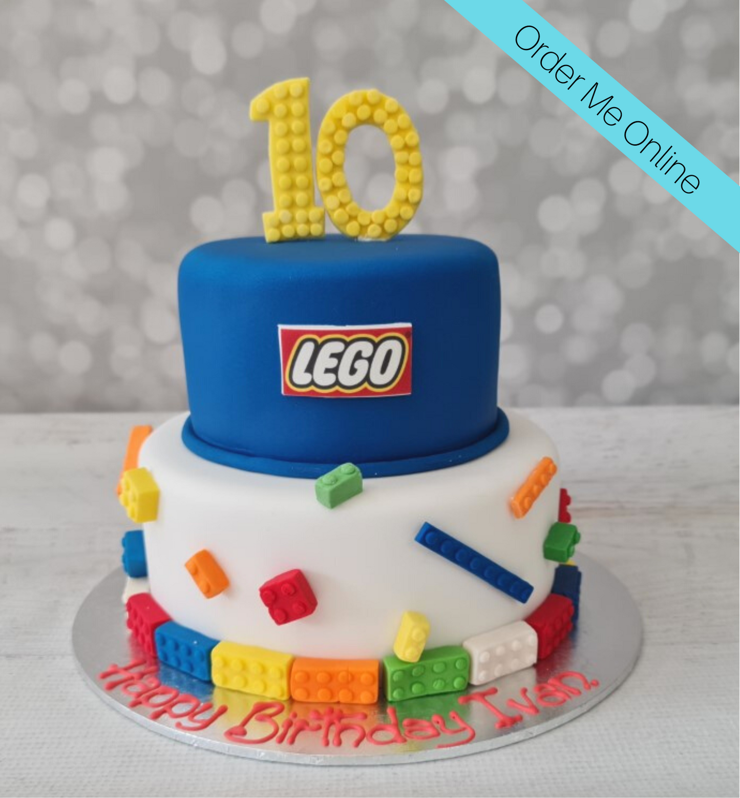 LEGO Theme Cake Topper – Mini & Co.