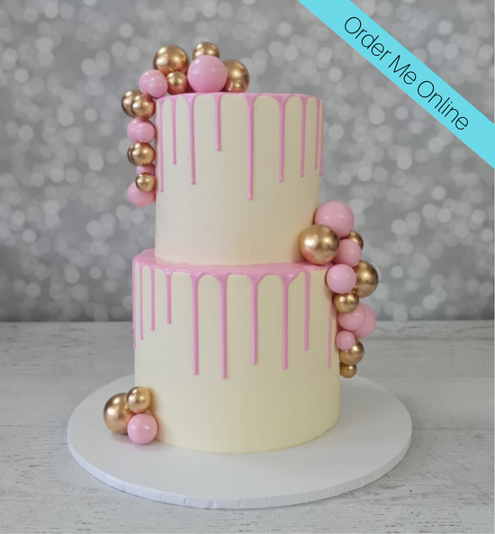 Load image into Gallery viewer, Pink &amp;amp; Gold Bubbles
