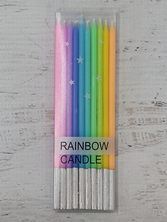 Rainbow Candles