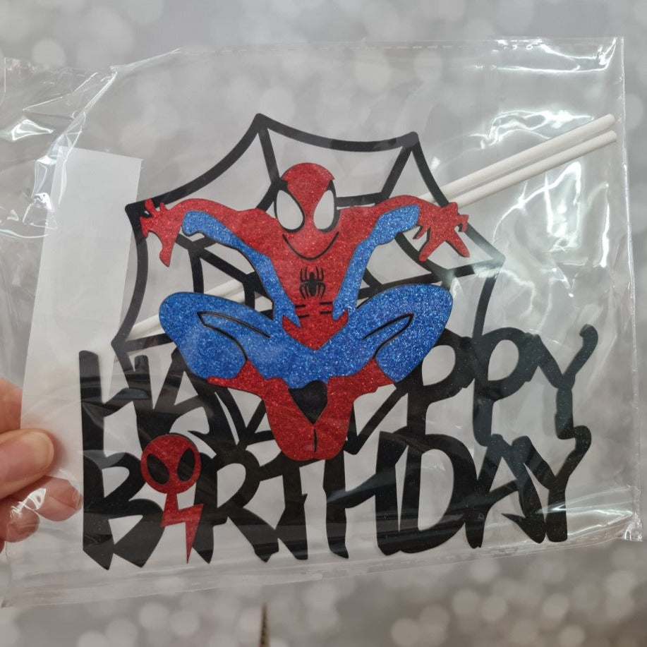 Spiderman Topper- Card